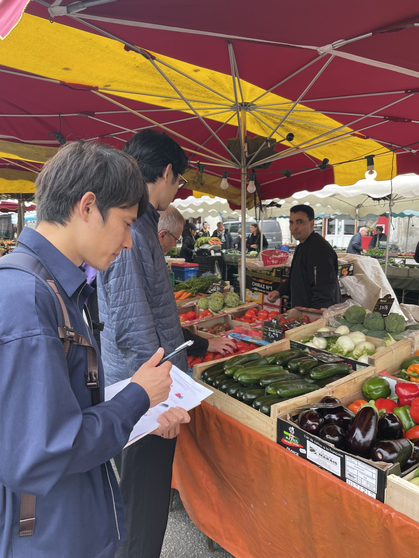 À la découverte des marchés