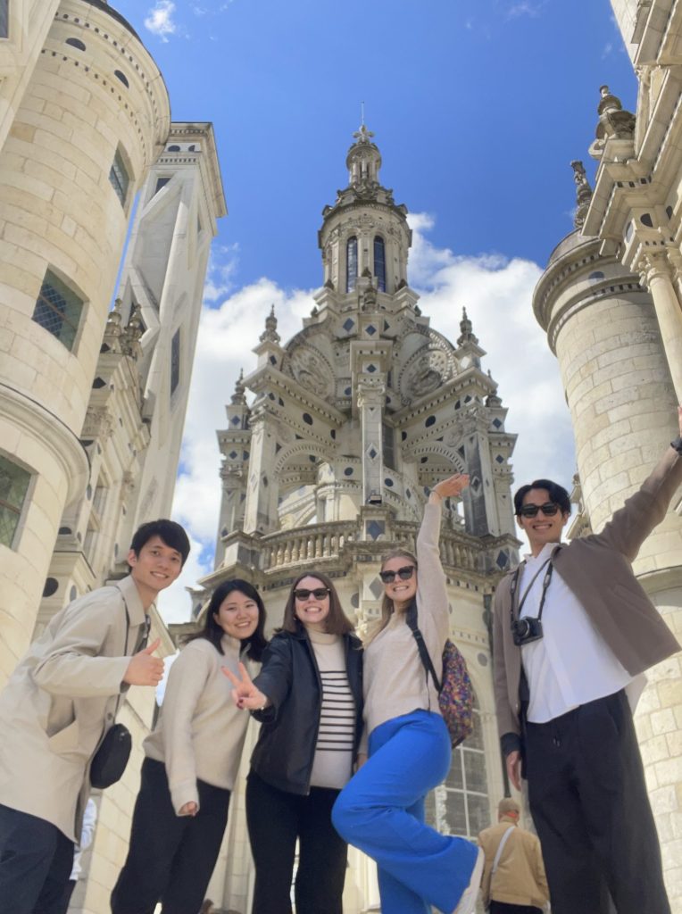 Sur les toits de Chambord