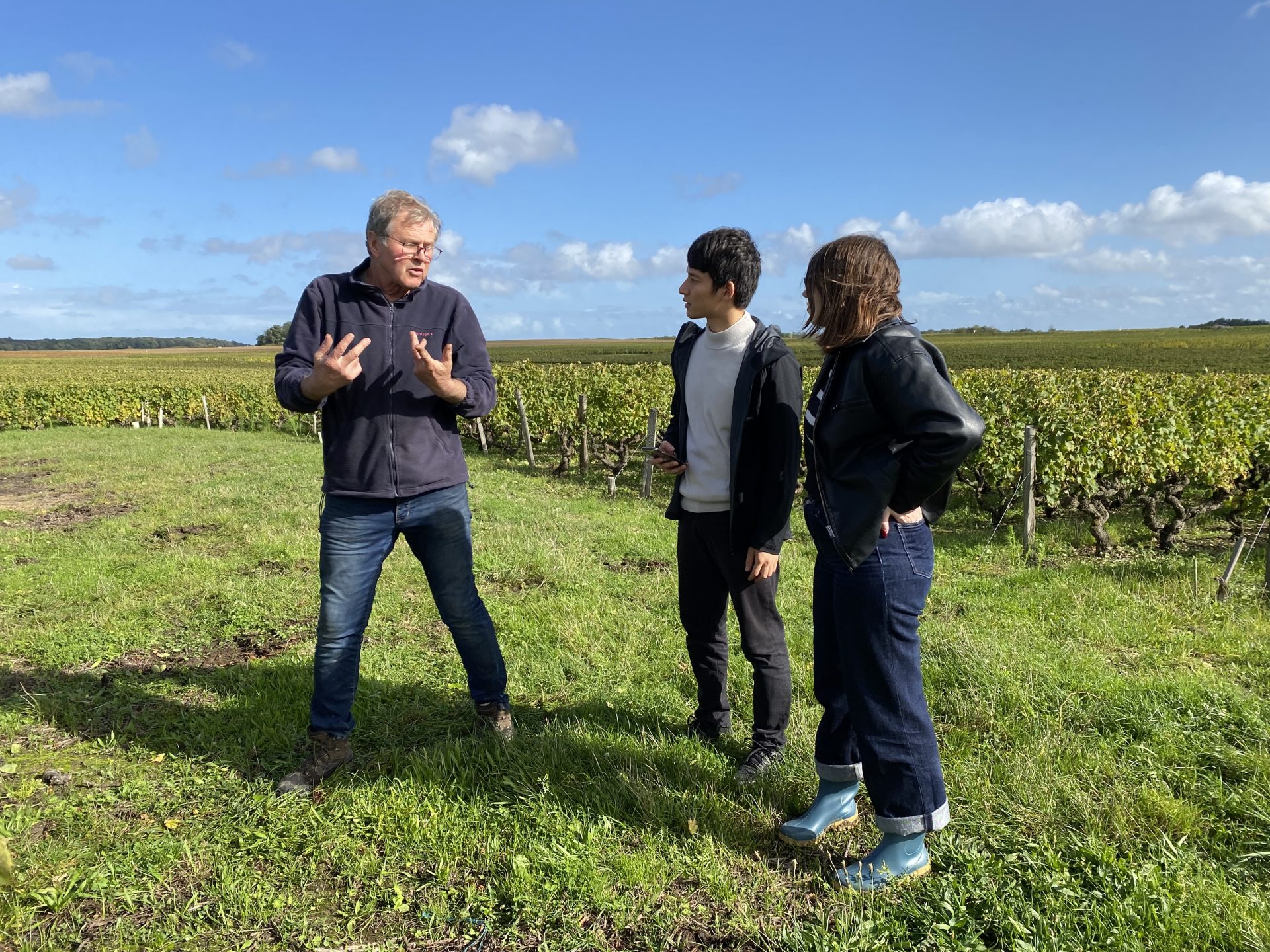 Une journée dans les vignes